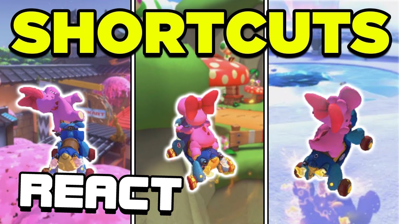 React: Top 20 BEST Shortcuts in Mario Kart 8 Deluxe!