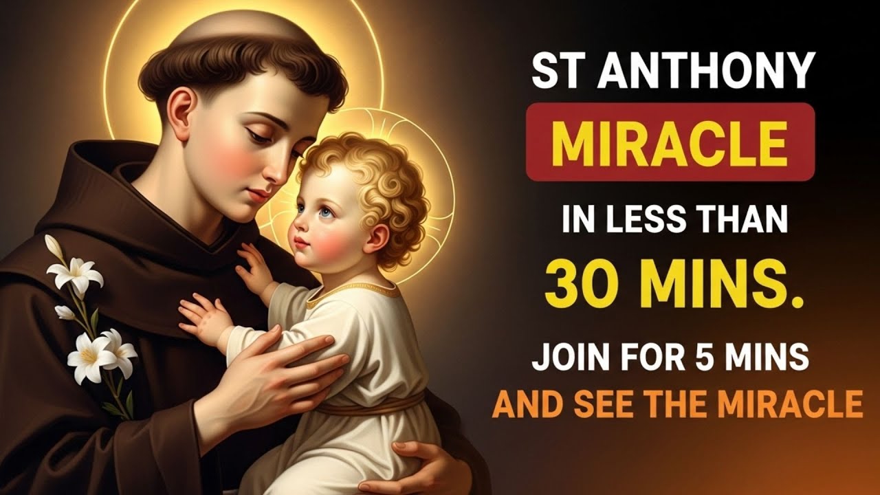 🙏ПРОИЗНЕСИТЕ ЭТУ МОЛИТВУ СЕЙЧАС | СИЛЬНАЯ МОЛИТВА СВЯТОМУ АНТОНИЮ ПАДУАНСКОМУ О ЧУДЕСАХ