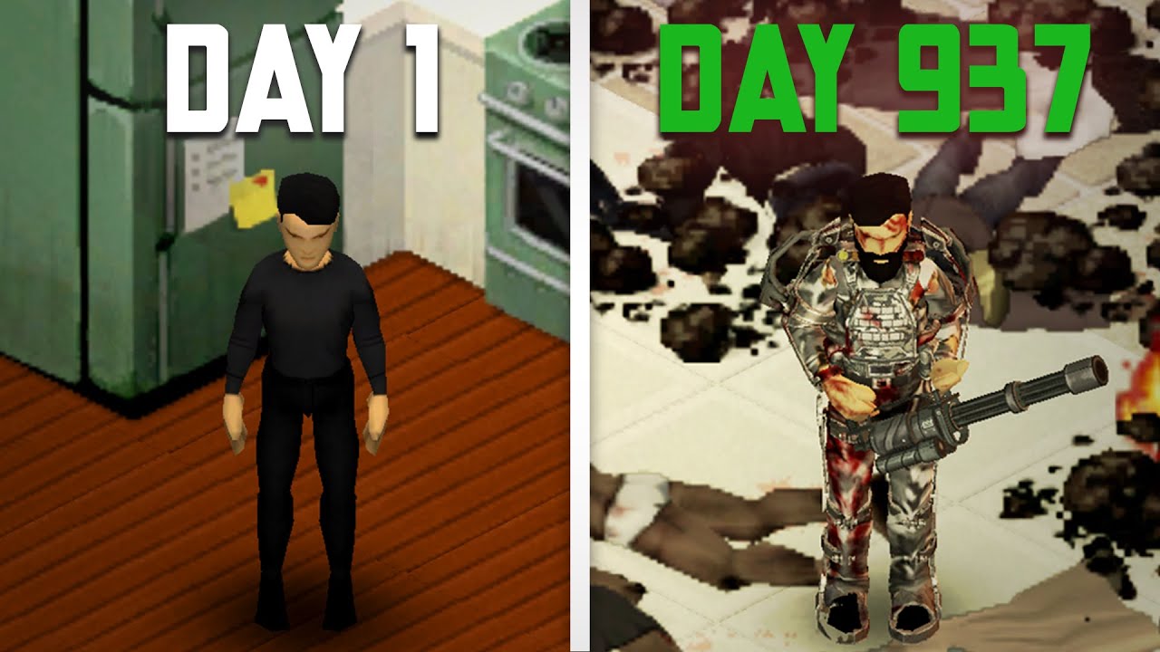 I SURVIVED 1.000 DAYS in Project Zomboid!! Supercut
