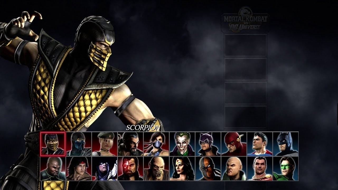 Mortal Kombat vs DC Universe - Scorpion Arcade (PS3)