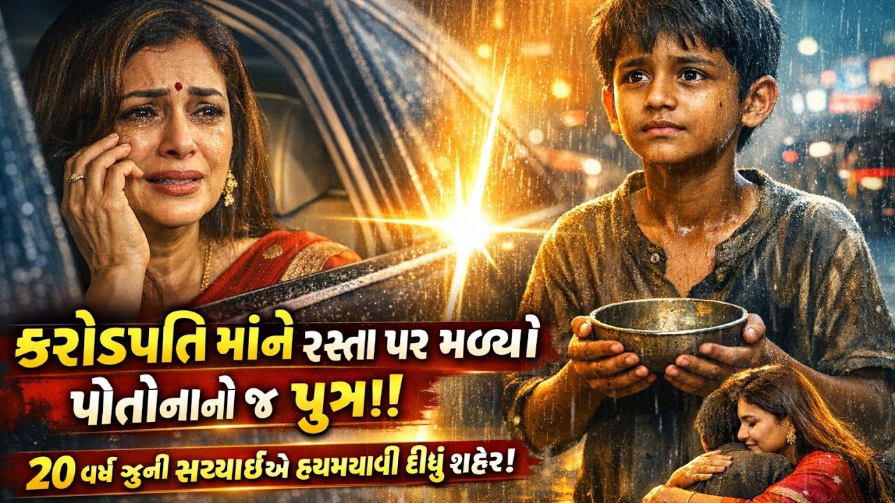 ભીખારી બાળક અને કરોડપતિ માંનો અજાણ્યો સંબંધ || gujarati story || gujarati varta || varta story