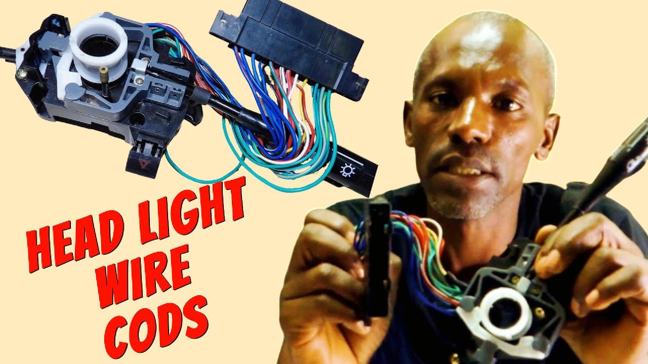 Automotive Wiring Color Codes for Headlights |How to Test Low Beam, High Beam & Flash Switch Wires