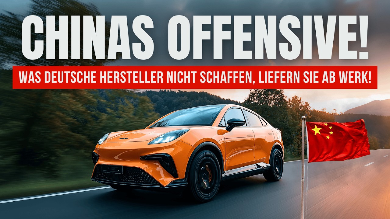9 China-Autos, die jetzt den deutschen Markt &Uuml;BERROLLEN!