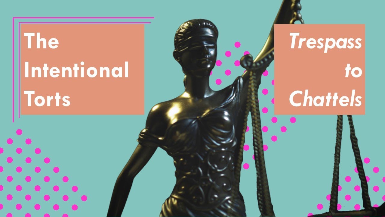 What is Trespass to Chattels? | Intentional Torts | Torts