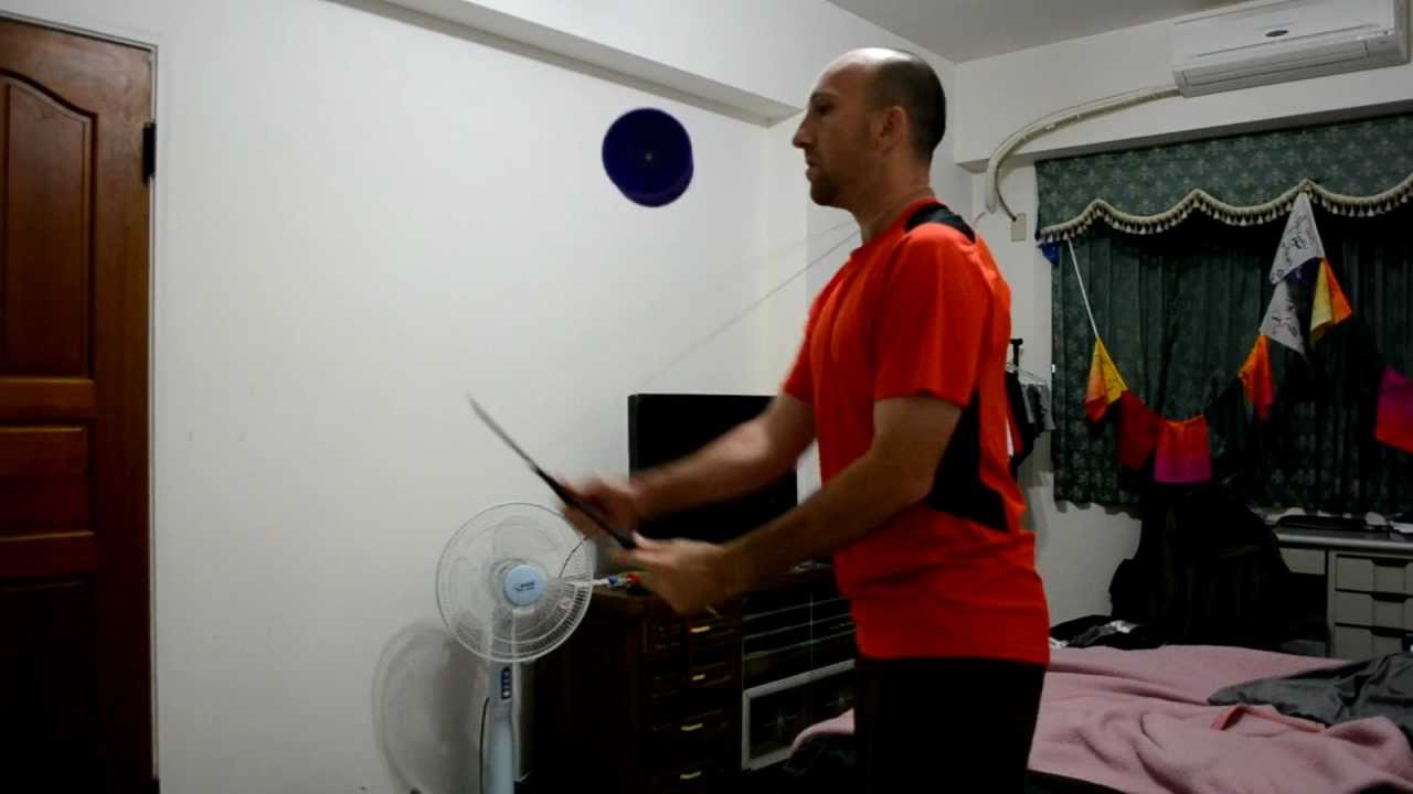 Diabolo - Neck Trampoline - Trick of the Day #25