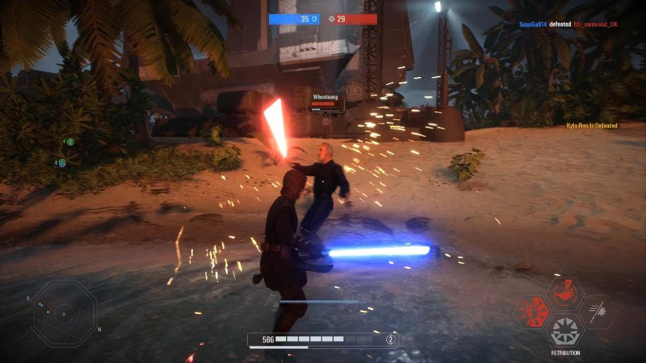 The Jedi walk all over the unprepared Villains