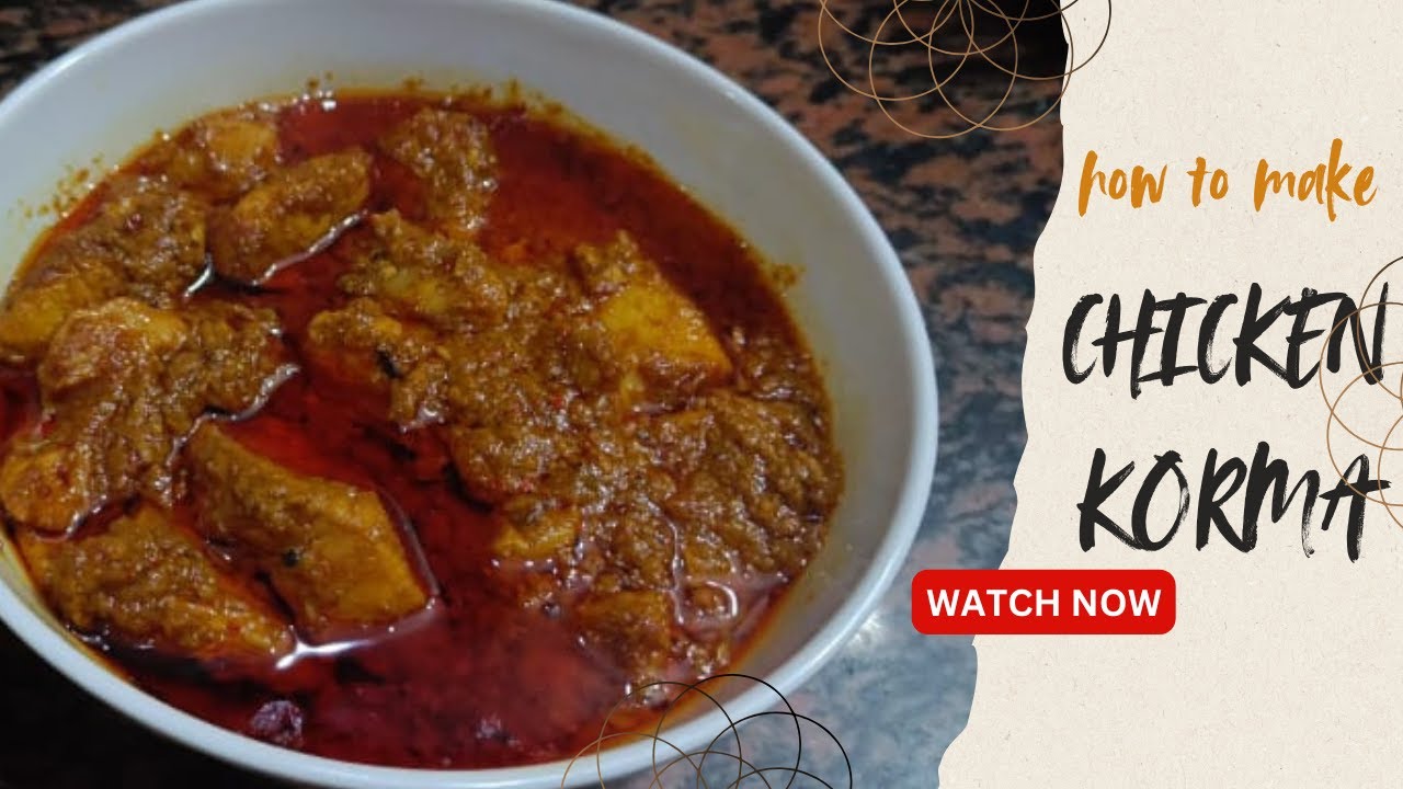 Instant Chicken korma | Home Cooking Recipe | Make Your Food Easier