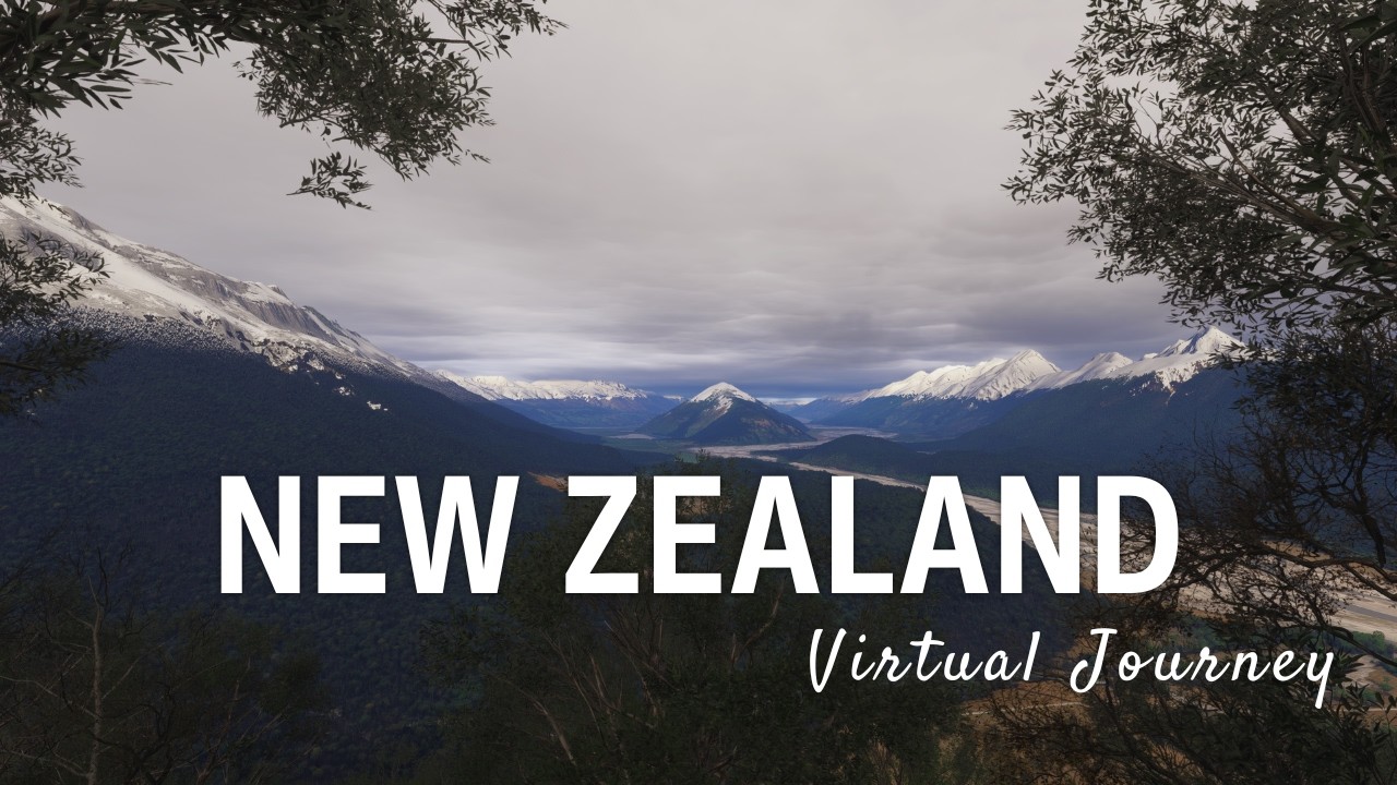 Virtuelle Reise über Neuseeland – Landschaften zum Abschalten & Wegträumen