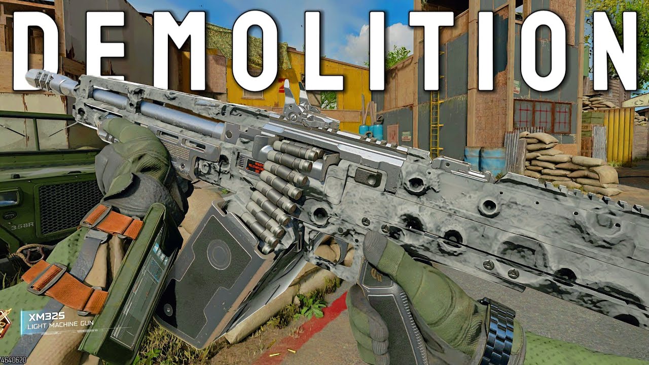 XM325 SHREDS! | BO7 MULTIPLAYER DEMOLITION GAMEPLAY [4K PS5 PRO]