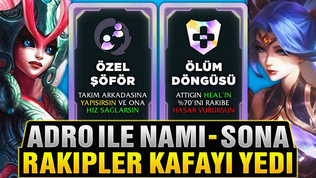 ARENA'DA 2 DESTEK ŞAMPİYONUYLA GİZLİ KAZANMA TAKTİĞİ! | LOL ARENA | Zegabon