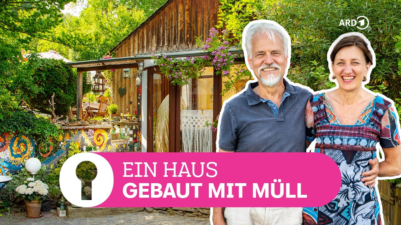 Upcycling Hausbau: Erfinder-Paar rettet kaputt saniertes Fachwerkhaus | ARD Room Tour