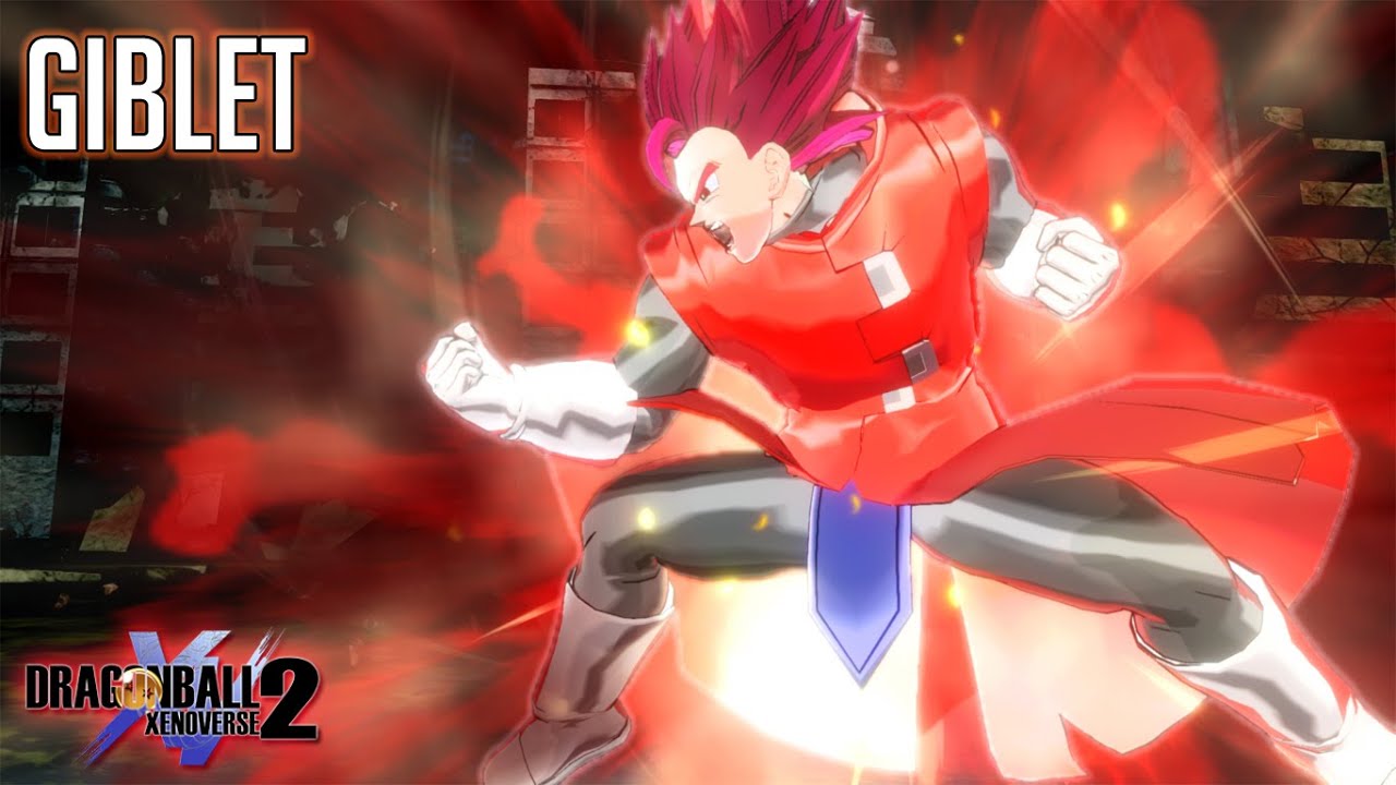 Giblet the Ancient Super Saiyan! (Dark Super Saiyan God)Dragon Ball Xenoverse 2