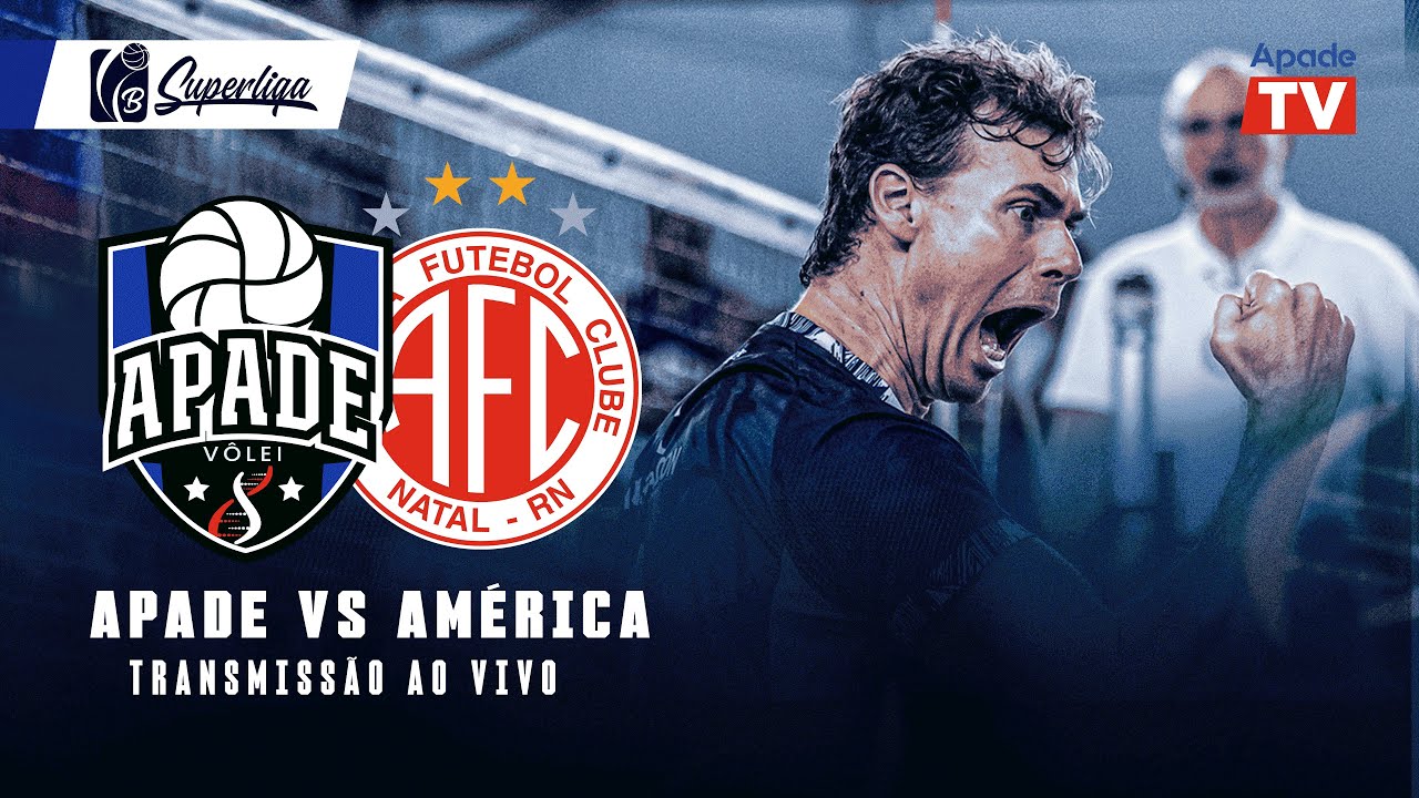 APADE VS AMÉRICA: JOGO DE ESTREIA DA APADE NA SUPERLIGA B 🏐
