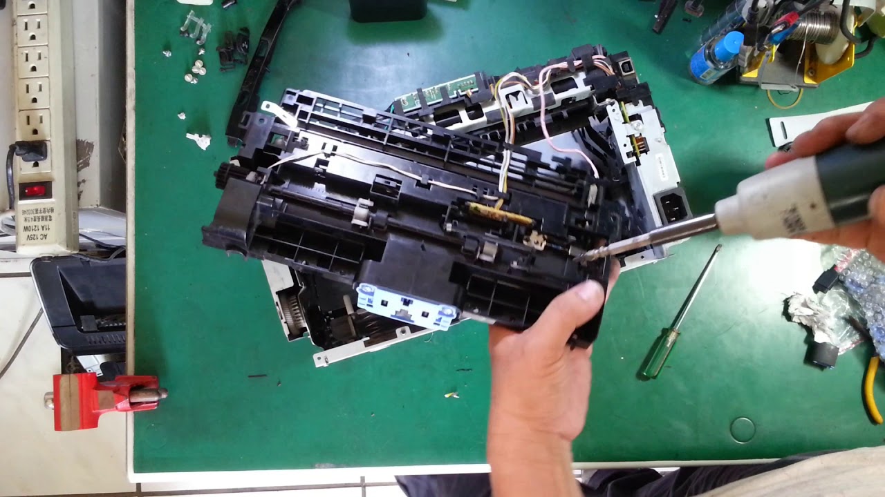 【螺絲釘黑手黨】HP P1102W /M12 進紙器清理,取紙輪更換(PART-2)