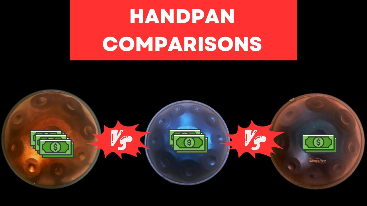 3 Handpan Comparisons 🛸 Expensive 💰 Cheap 💵 Cheapest 🪙