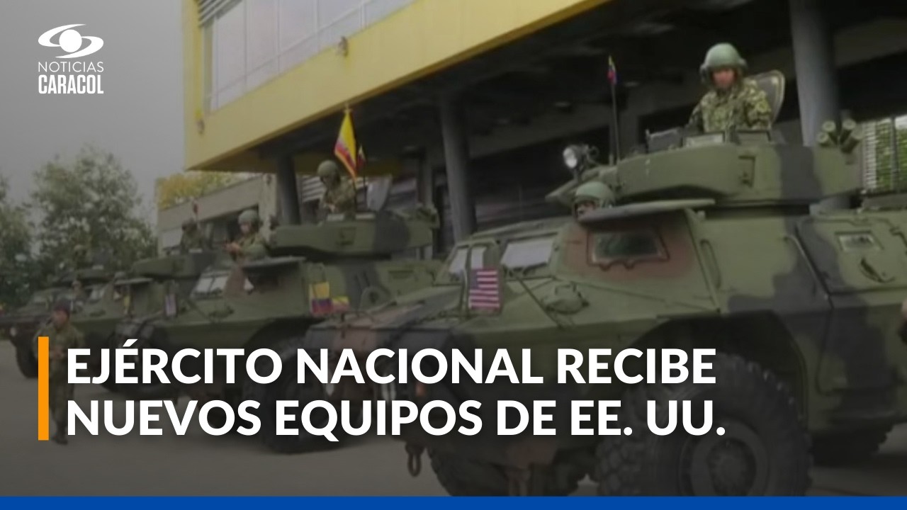Así son los 11 vehículos con blindaje balístico que Estados Unidos le entregó al Ejército