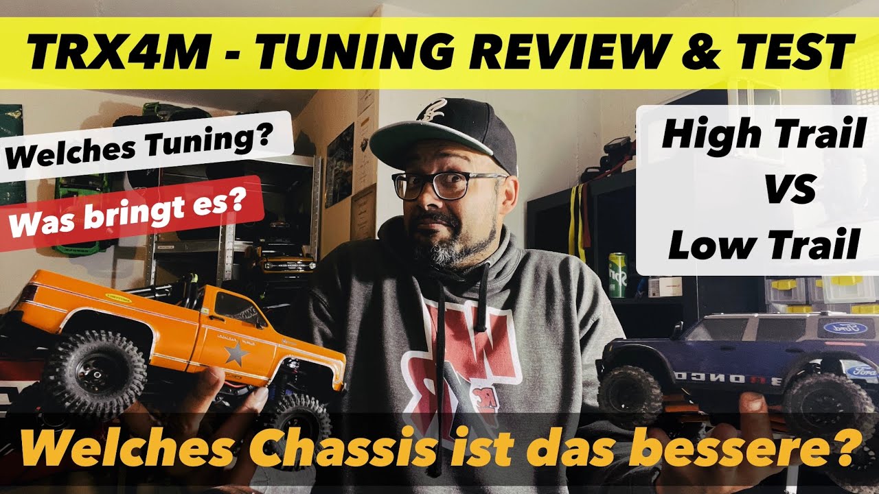 TRX4M / TUNING REVIEW & Test - Welches Tuning macht Sinn & was bringt es!? High-Trail vs Bronco21