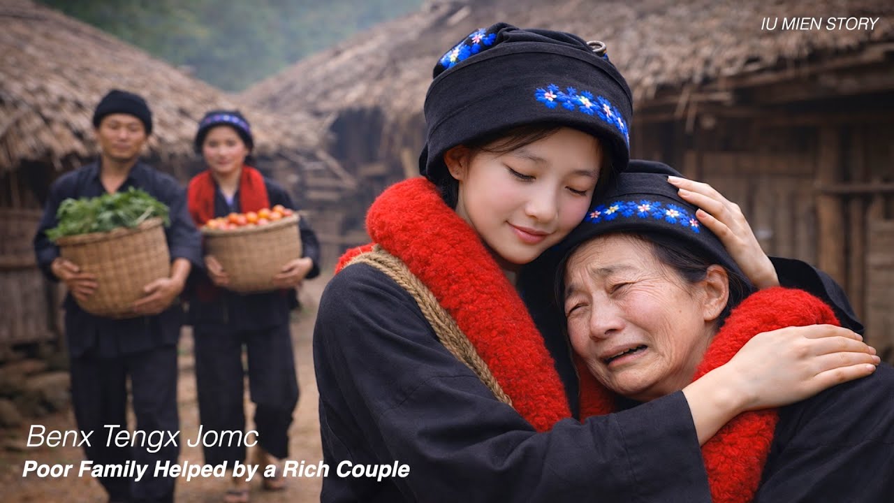 A Poor Family at the Edge of Hunger — Until a Rich Couple Knocked on Their Door | Iu Mien Story
