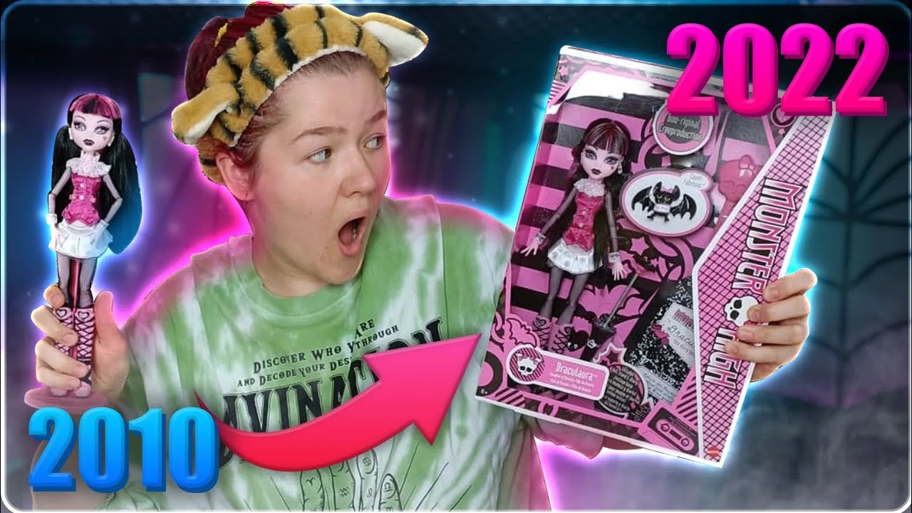 Reprodukcje lalek monster high! Porównanie całej 4 ! 💀💓