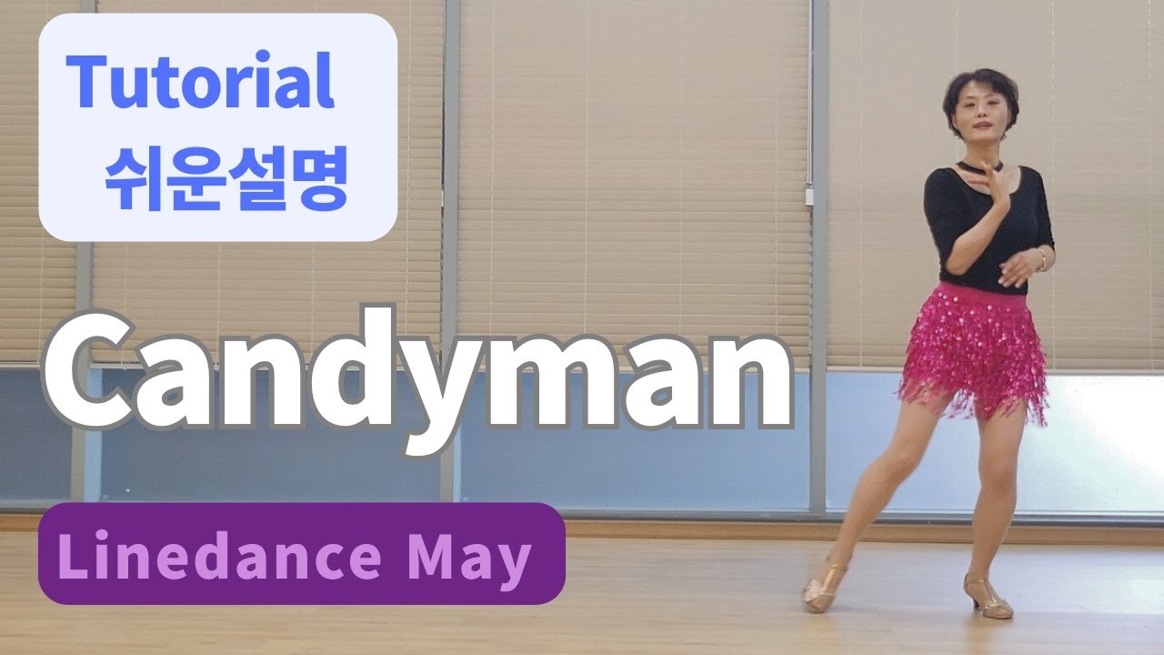 Candyman Line Dance (Intermediate : Mark Furnell & Chris Godden) - Tutorial