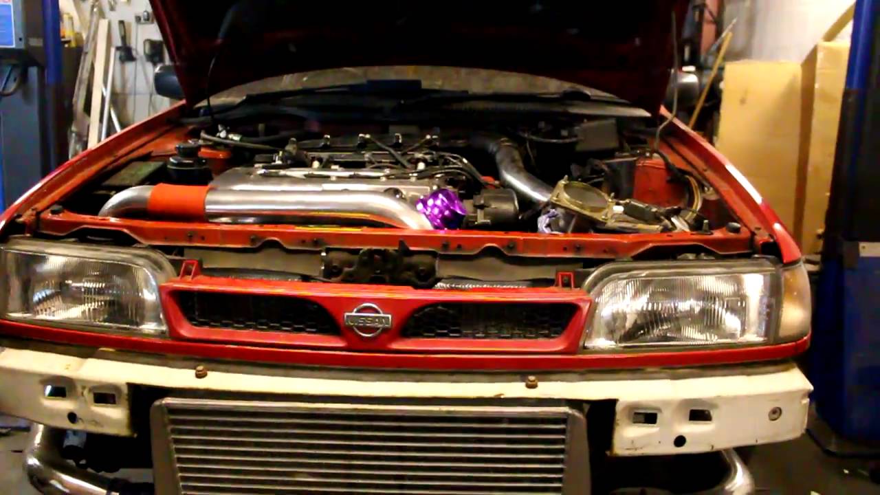 SR20DET FWD conversion start up! Nissan Sunny