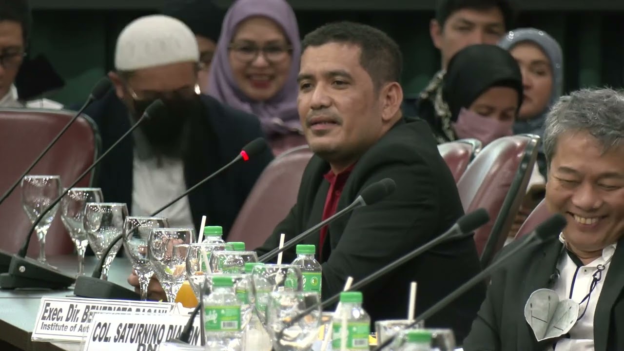 Continuation of briefing on the status of Philippine Peace Process in the BARMM Provinces Part5