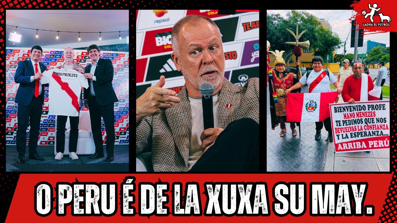 ¡SE LE CAYÓ EL PANEL! 📉 Lo bueno, lo malo y el blooper de Mano Menezes como DT de Perú.