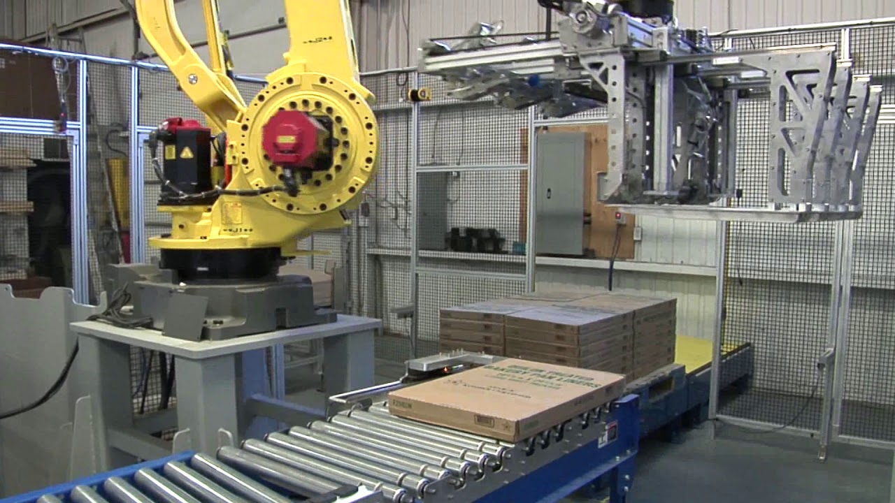 www.consolidatedtechnologies.ca  Robotic Palletizer with 