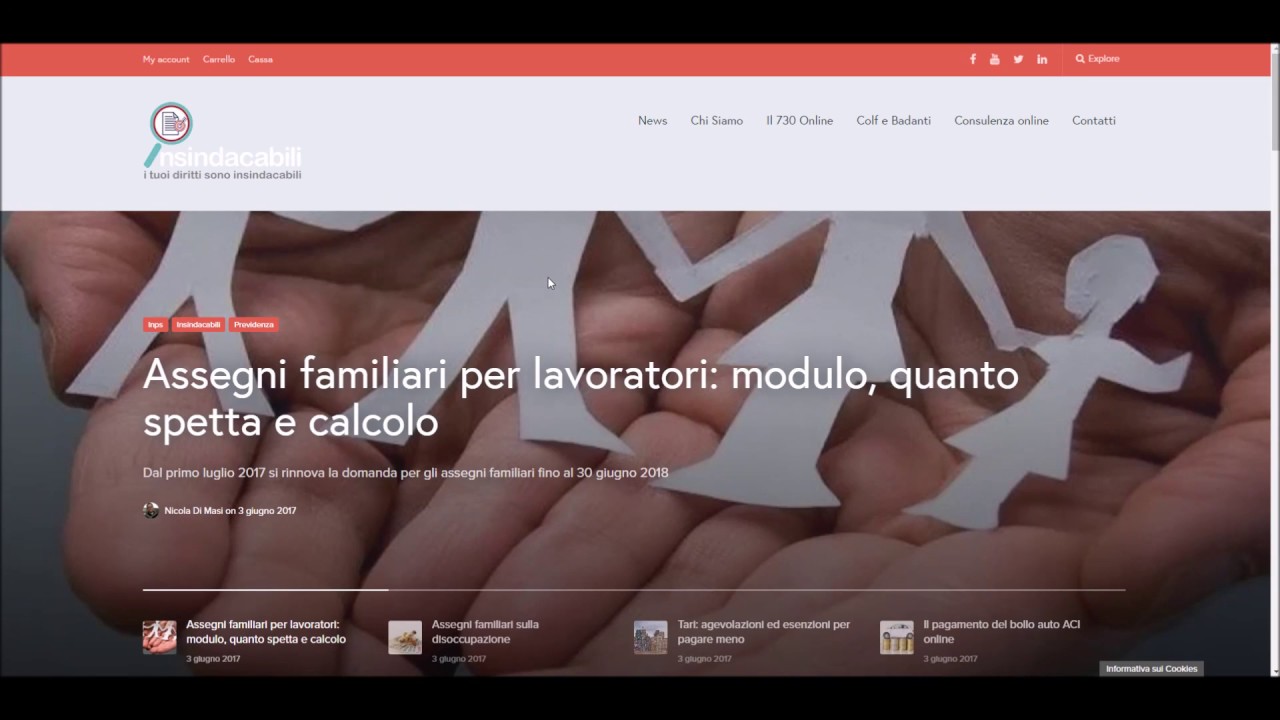 Assegni familiari per lavoratori dipendenti: modulo, quanto spetta e calcolo