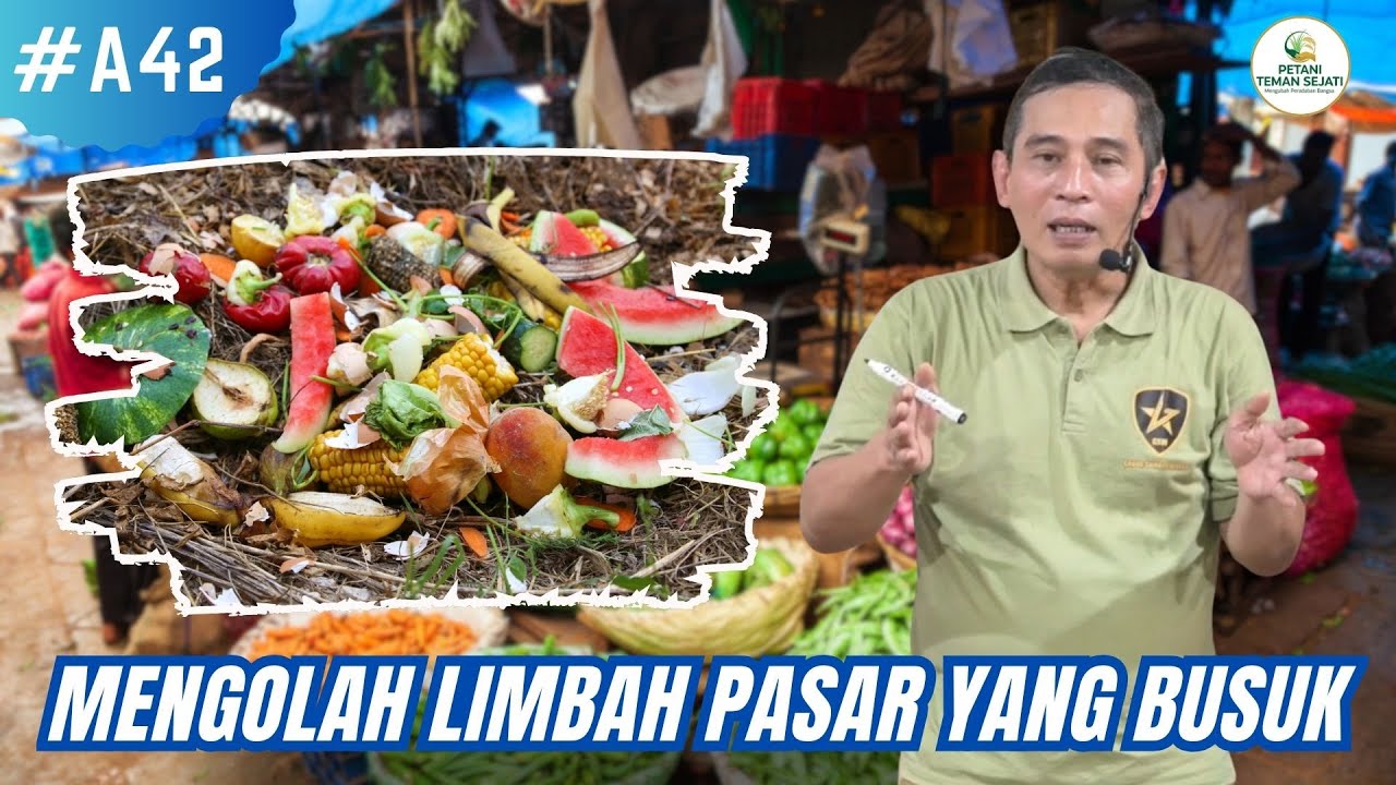 Cara Mengolah Limbah Pasar Yang Busuk