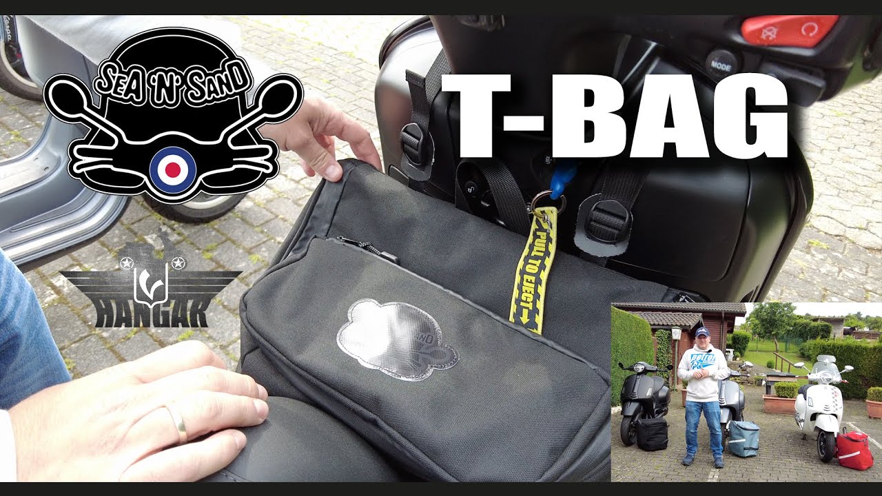 Vespa GTS Tunneltasche, der T-Bag von Sea N Sand