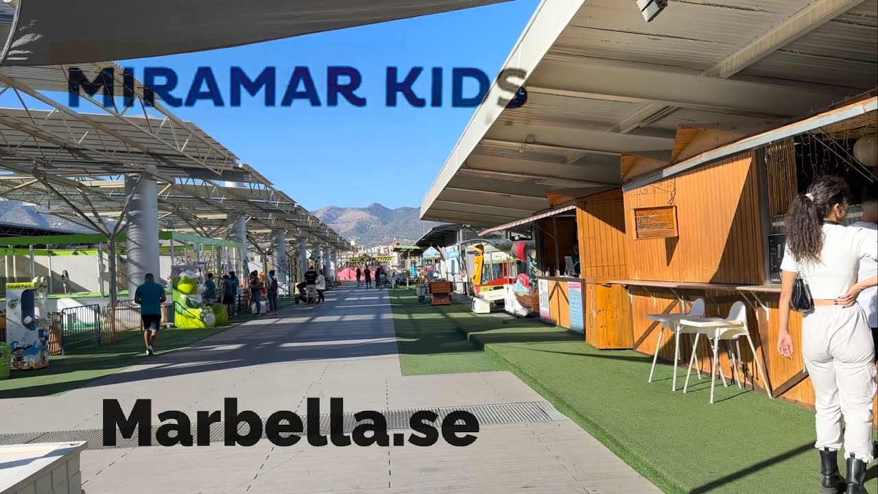Fun for kids at the Miramar Terrace, Mijas near Fuengirola and Marbella