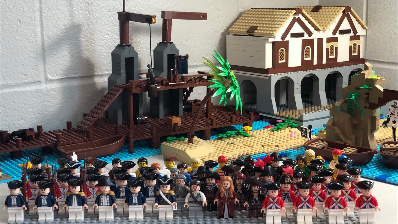 Massive LEGO Redcoat Army & Pirates of the Caribbean Minifig Collection!