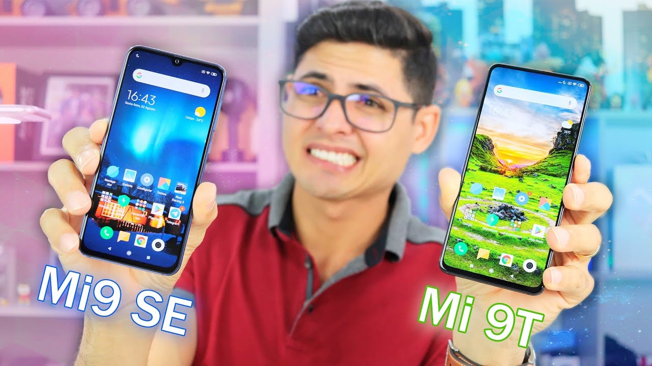Xiaomi Mi 9 SE vs Xiaomi Mi 9T - QUAL COMPRAR? QUAL O MELHOR? COMPARATIVO!