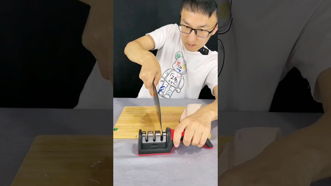 这个磨刀器真的好用吗？#测评 #磨刀器 #厨房好物 #india #taiwan #china #review #reels #shorts