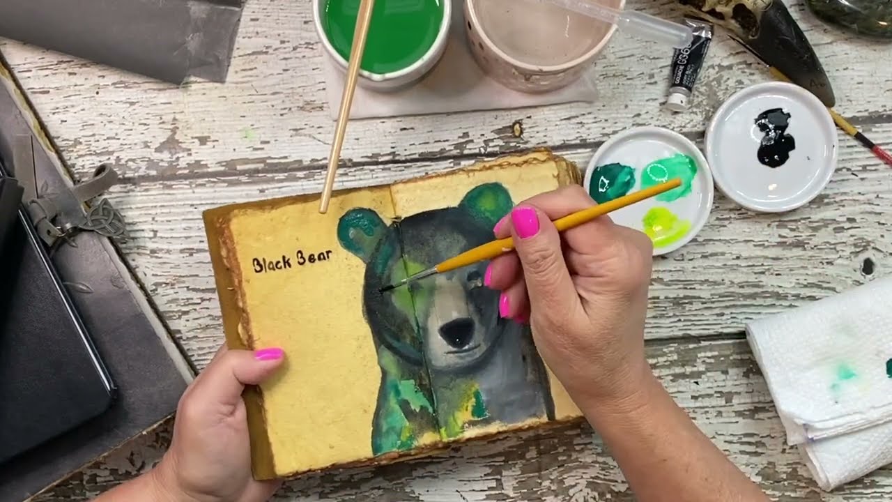 Adding a Bear Spread to My Book of Genius Loci | A Witch In the Redwoods