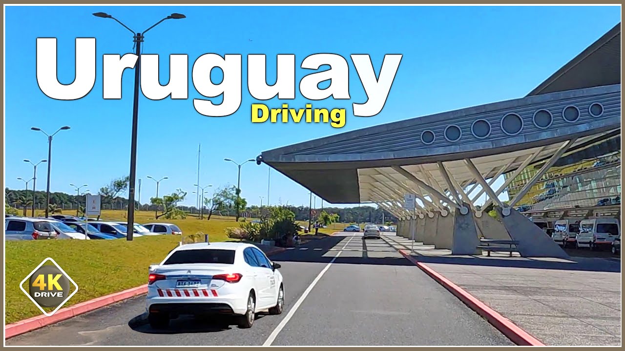4K DRIVE Airport Laguna del Sauce - PUNTA NEGRA Uruguay vlog