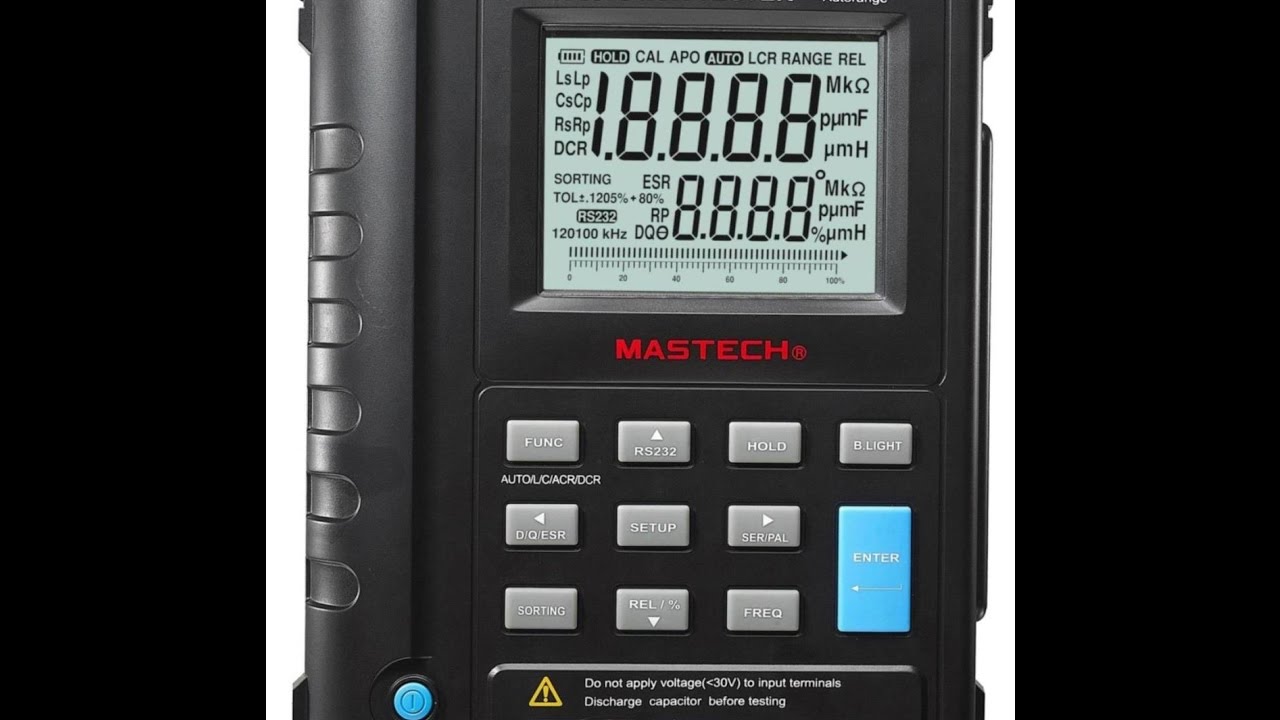 Mastech MS5308 ОБЗОР RLC метра