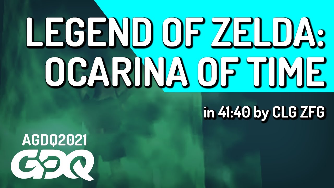 The Legend of Zelda: Ocarina of Time by CLG ZFG in 41:40 - Awesome Games Done Quick 2021 Online