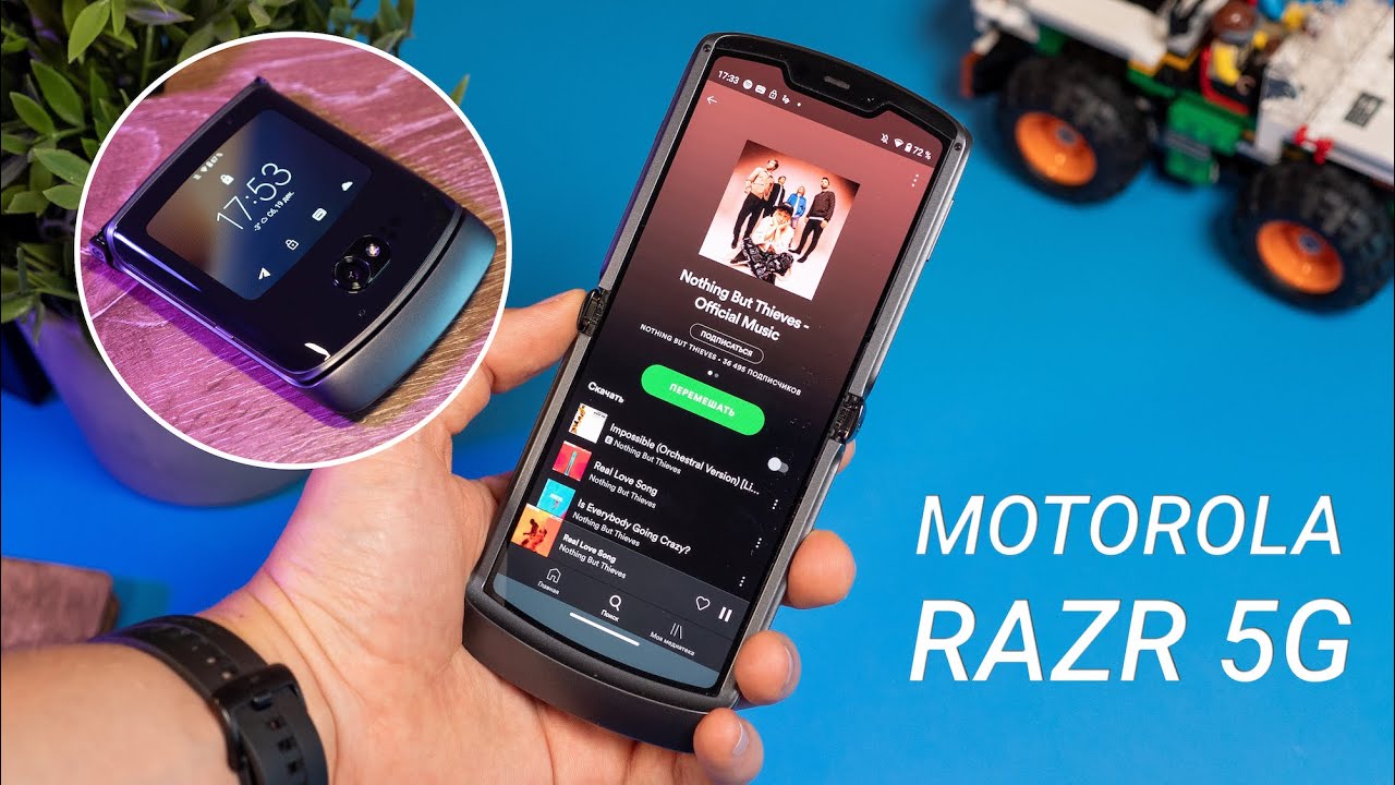 Обзор Motorola razr 5G: легенда с ГИБКИМ экраном. Впервые в России!