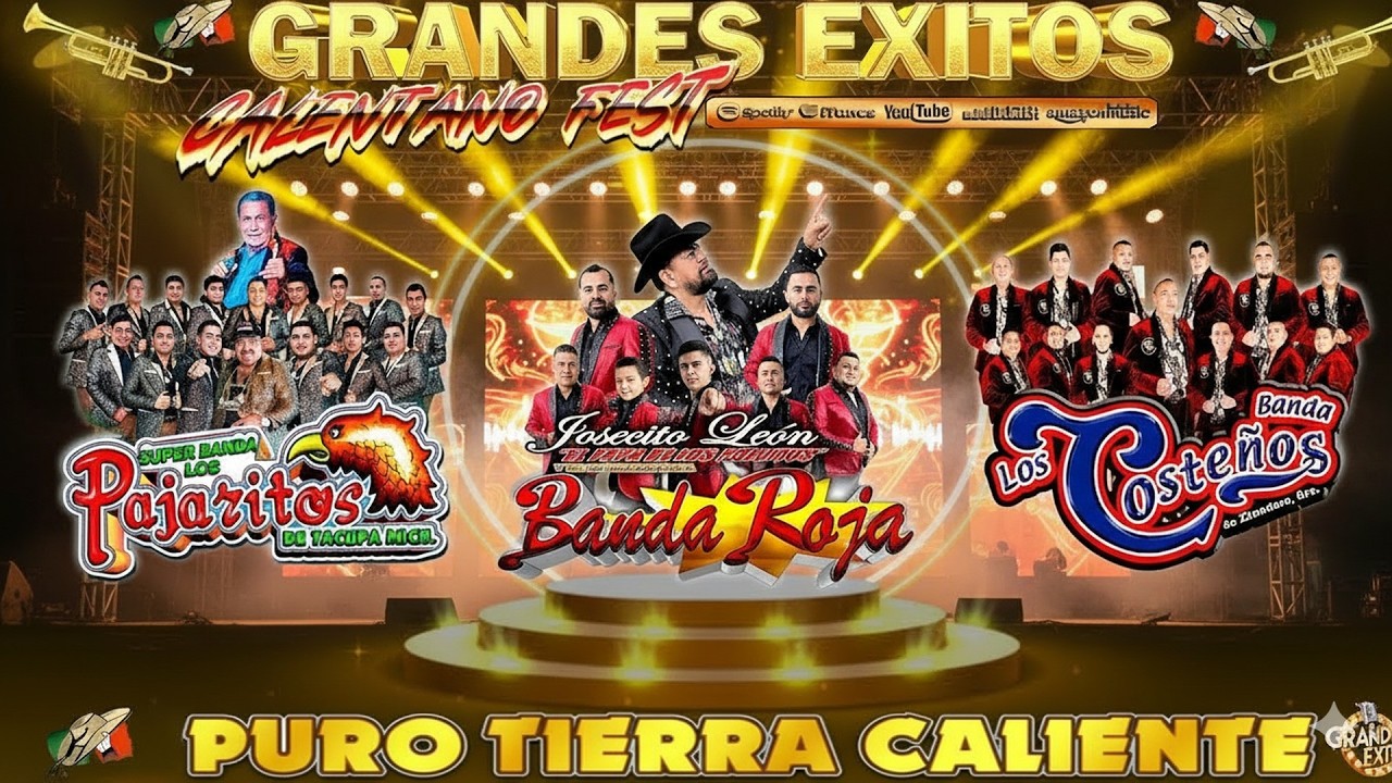 Calentano Tierra Caliente Mix 💥 Banda Roja ft Los Pajaritos De Tacupa ft Banda Los Costeños