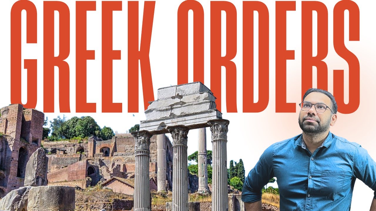 Mastering Greek Columns: Understanding Doric, Ionic & Corinthian for NATA/ JEE Paper 2 B.Arch