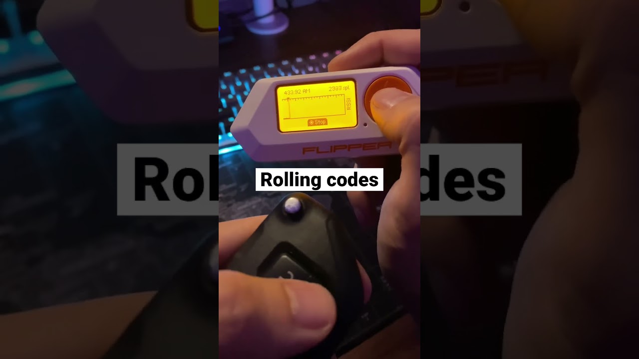 Flipper Zero Car Key-fob Rolling Code
