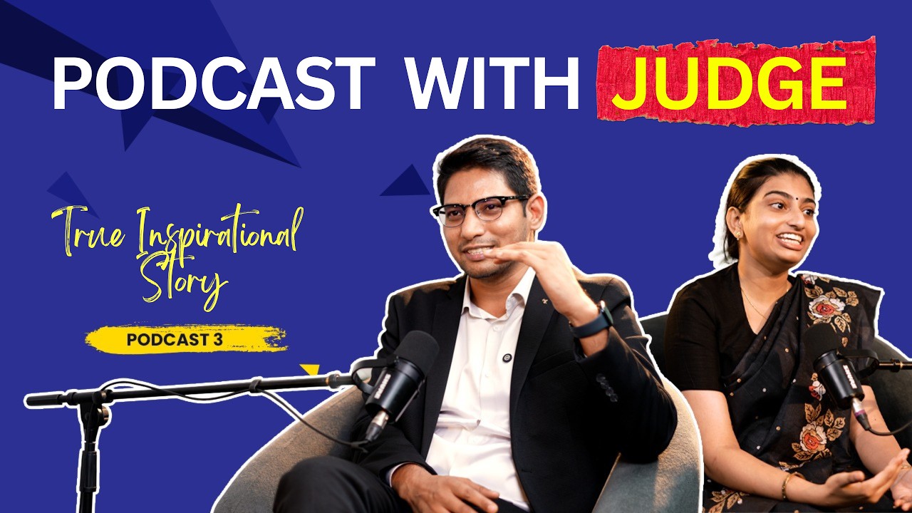 JUDGE ( PODCAST ) - DIVYA VATTIKUTI - JUNIOR CIVIL JUDGE (JMFC) - TRUE INSPIRATIONAL STORY.
