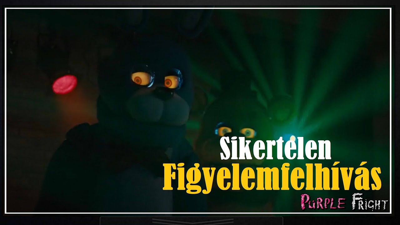 Bonnie figyelmezteti Freddy-t! (FNaF Film Teória)