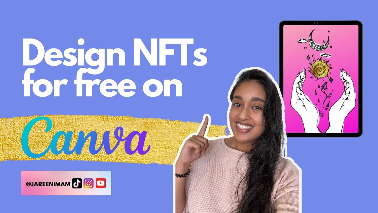 Design NFTs for free with Canva