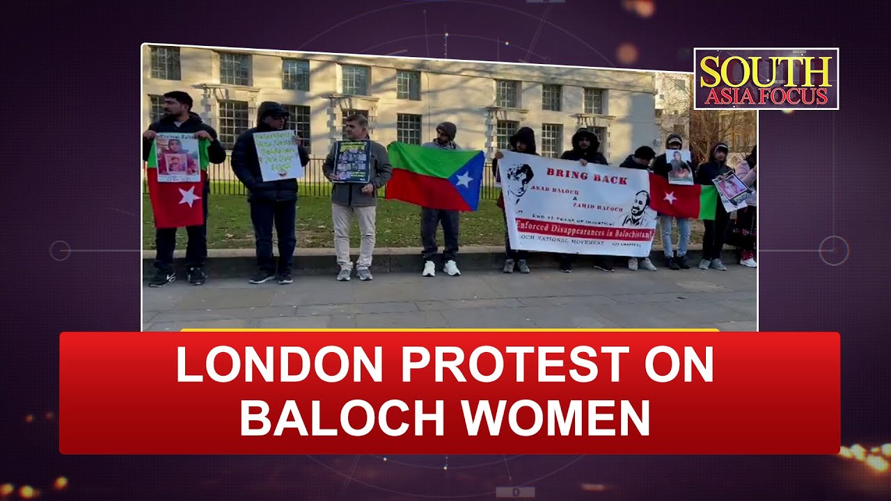 London protest highlights alleged enforced disappearances of Baloch women in Pakistan