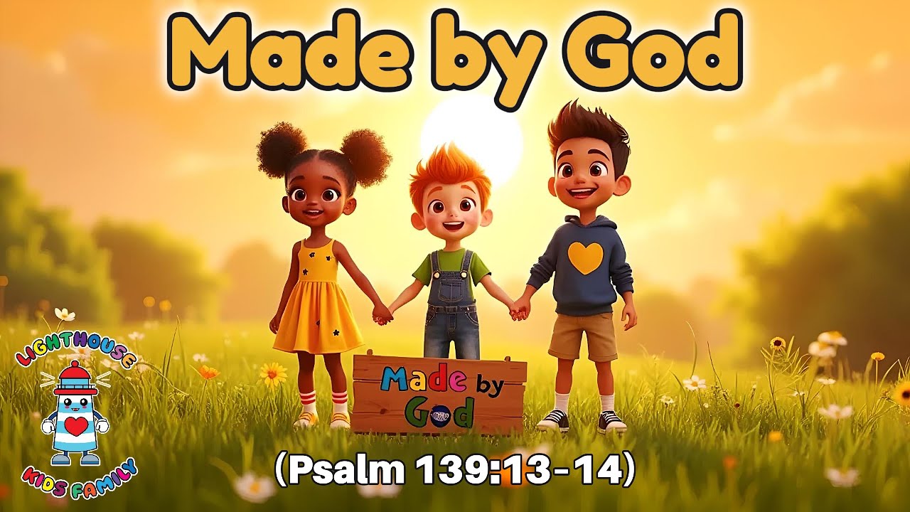 Made by God | Fearfully & Wonderfully Made Song for Kids | Psalm 139:13–14 | Lighthouse Kids Family