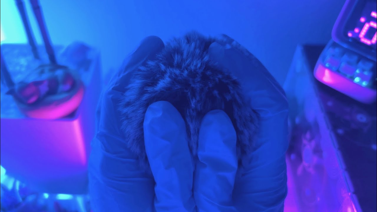 ASMR Headache/Migraine Relief [Fluffy Mic] | NO TALKING