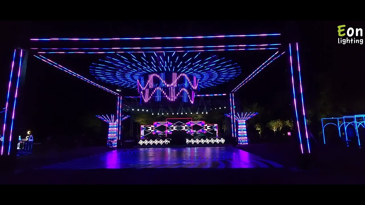 Jaipur  | Mi bar light | dance floor setup | Eon lighting | Nitin talwar